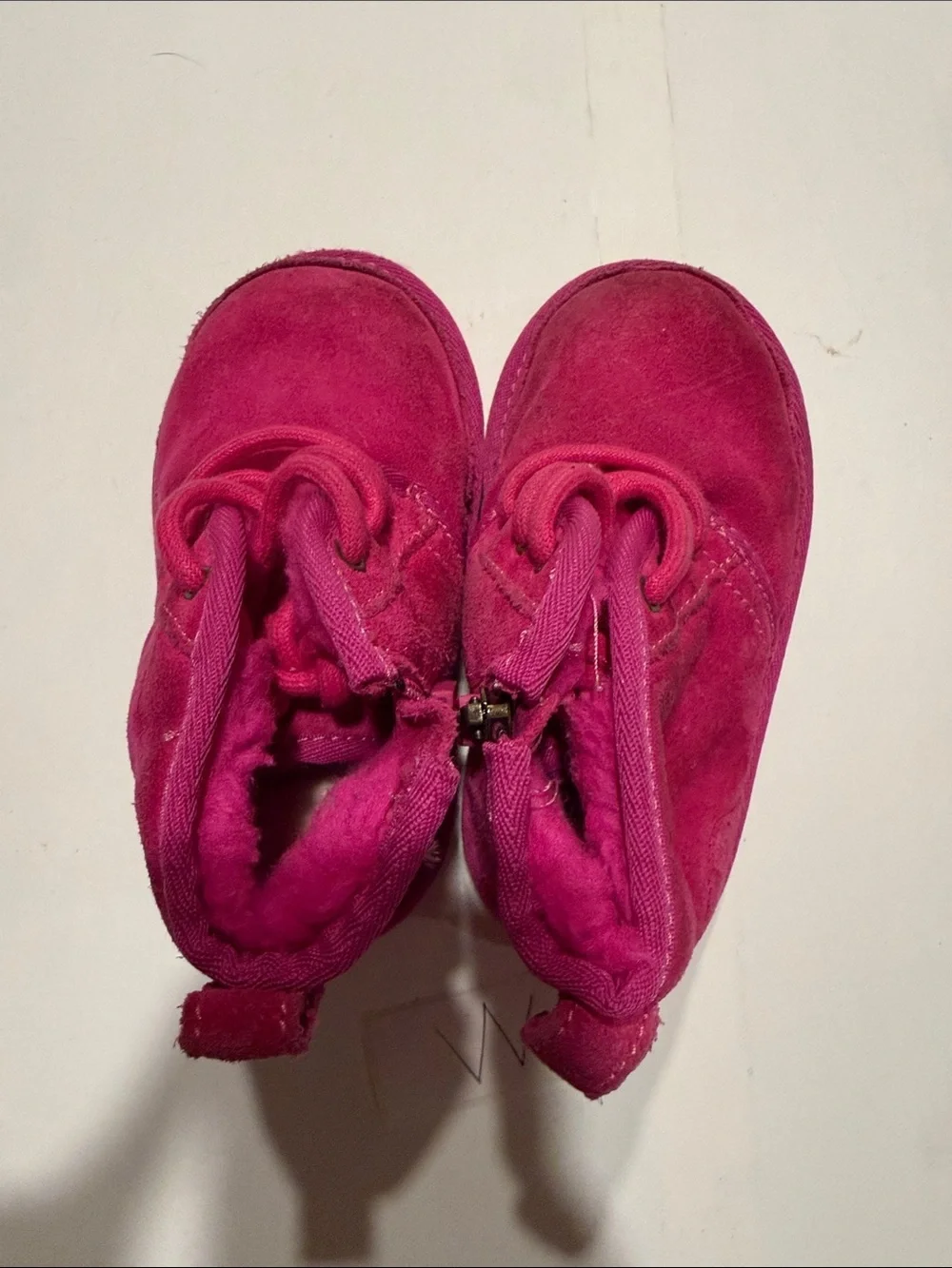 UGG suede closure